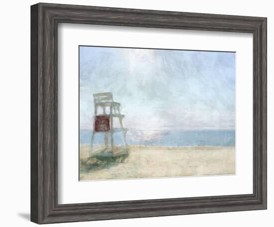 Beach Lookout I-Noah Bay-Framed Art Print