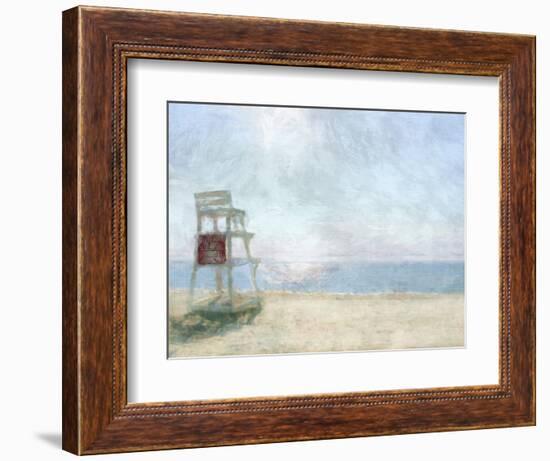 Beach Lookout I-Noah Bay-Framed Art Print