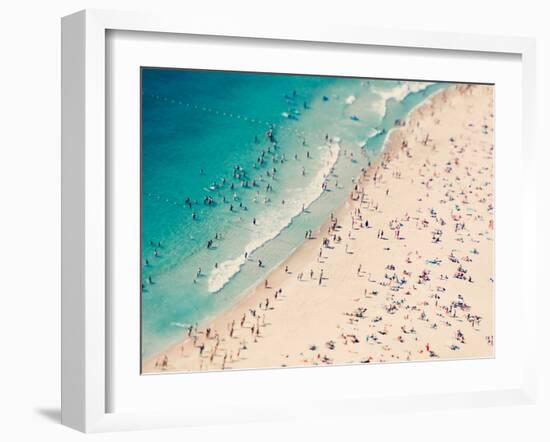 Beach Love Ii-Ingrid Beddoes-Framed Art Print