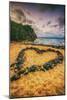 Beach Love, South Kauai, Poipu,. Hawaii-Vincent James-Mounted Photographic Print