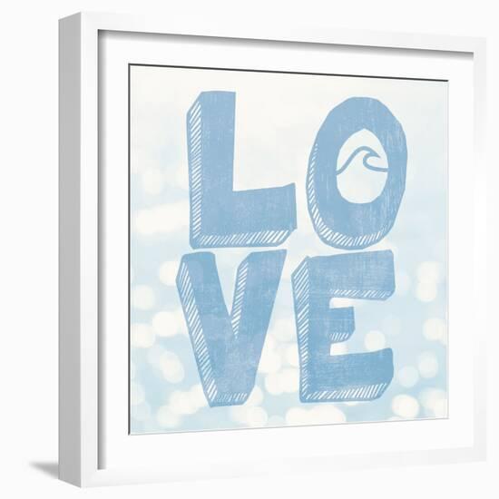 Beach Love-Sparx Studio-Framed Art Print