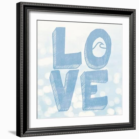 Beach Love-Sparx Studio-Framed Art Print