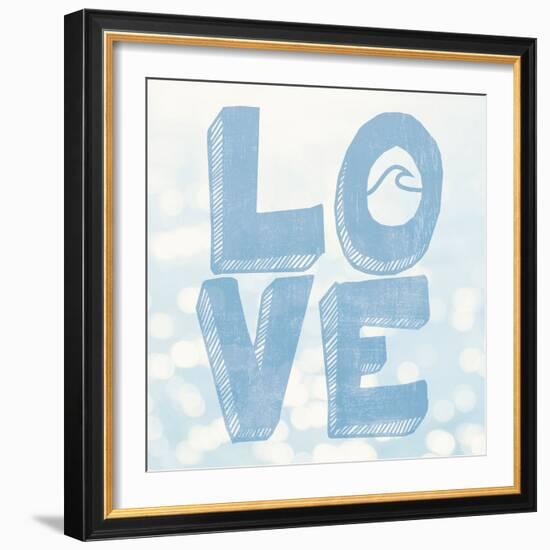 Beach Love-Sparx Studio-Framed Art Print