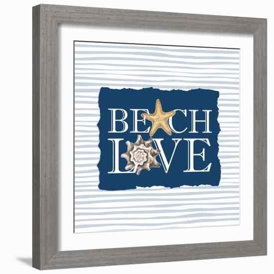 Beach Love-Kimberly Allen-Framed Art Print