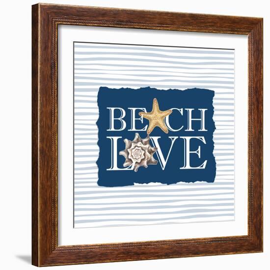 Beach Love-Kimberly Allen-Framed Art Print