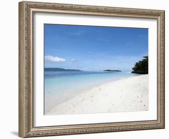 Beach, Manado, Sulawesi, Indonesia, Southeast Asia, Asia-Lisa Collins-Framed Photographic Print