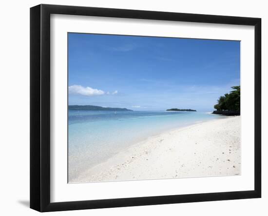 Beach, Manado, Sulawesi, Indonesia, Southeast Asia, Asia-Lisa Collins-Framed Photographic Print