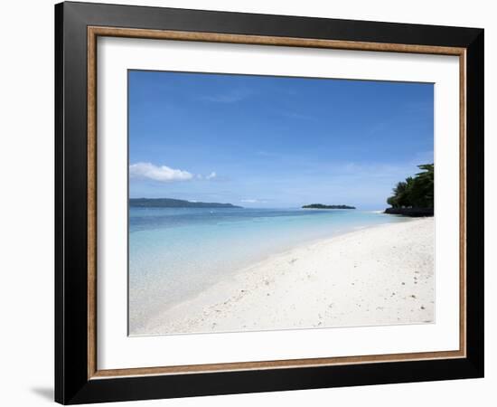 Beach, Manado, Sulawesi, Indonesia, Southeast Asia, Asia-Lisa Collins-Framed Photographic Print