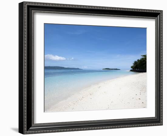 Beach, Manado, Sulawesi, Indonesia, Southeast Asia, Asia-Lisa Collins-Framed Photographic Print