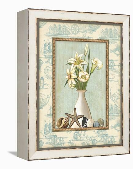 Beach Memories I-Charlene Audrey-Framed Stretched Canvas