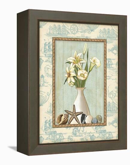 Beach Memories I-Charlene Audrey-Framed Stretched Canvas