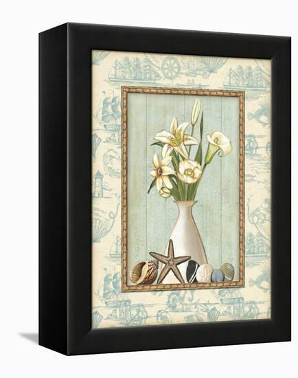 Beach Memories I-Charlene Audrey-Framed Stretched Canvas