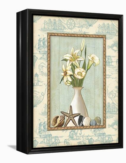 Beach Memories I-Charlene Audrey-Framed Stretched Canvas