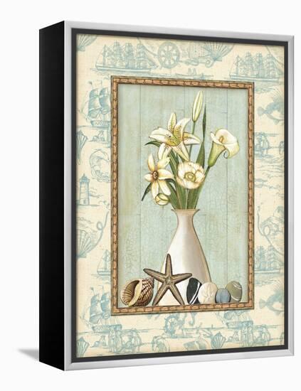 Beach Memories I-Charlene Audrey-Framed Stretched Canvas