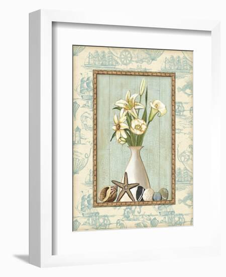 Beach Memories I-Charlene Audrey-Framed Premium Giclee Print