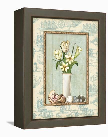 Beach Memories II-Charlene Audrey-Framed Stretched Canvas