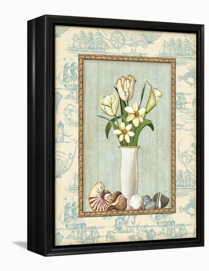 Beach Memories II-Charlene Audrey-Framed Stretched Canvas