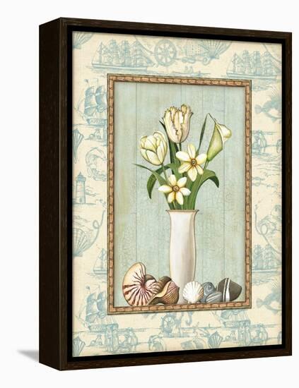 Beach Memories II-Charlene Audrey-Framed Stretched Canvas