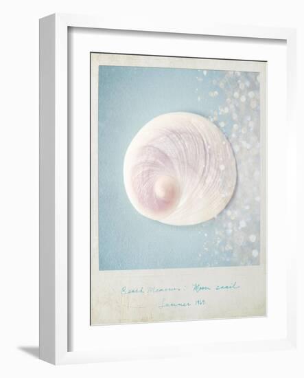 Beach Memories Moon Snail-Susannah Tucker-Framed Art Print