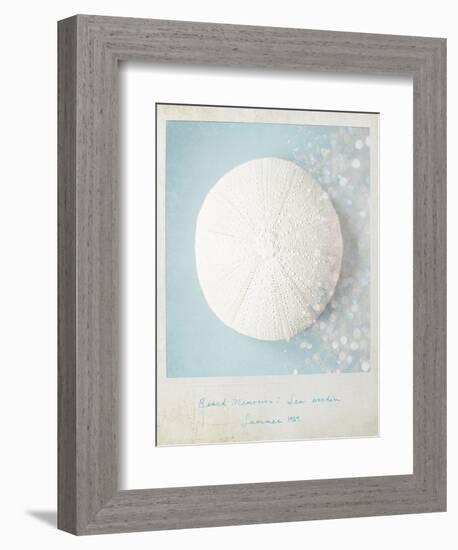 Beach Memories Sea Urchin-Susannah Tucker-Framed Art Print