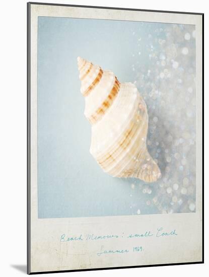 Beach Memories Small Conch-Susannah Tucker-Mounted Art Print