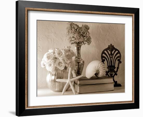 Beach Memories-Julie Greenwood-Framed Art Print