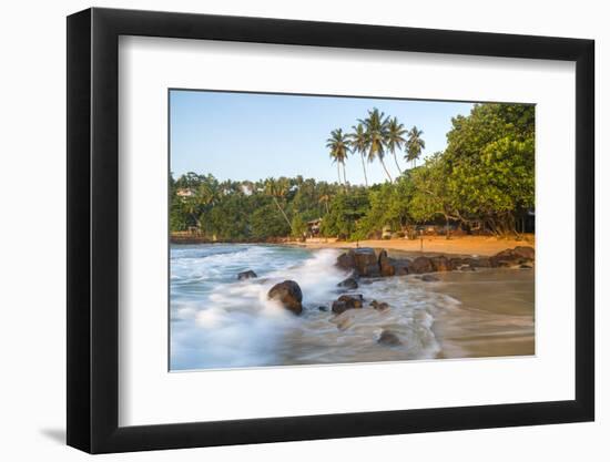 Beach, Mirissa, South Coast, Sri Lanka-Peter Adams-Framed Photographic Print