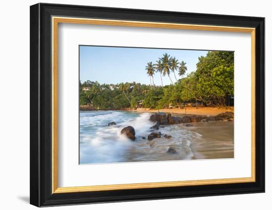 Beach, Mirissa, South Coast, Sri Lanka-Peter Adams-Framed Photographic Print