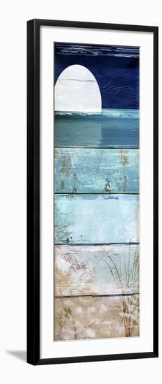 Beach Moonrise I-Color Bakery-Framed Giclee Print