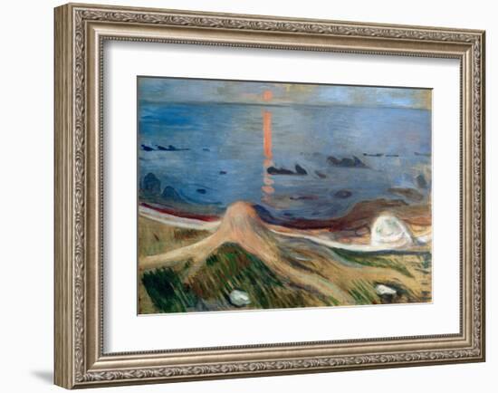 Beach Mysticism, 1892-Edvard Munch-Framed Giclee Print