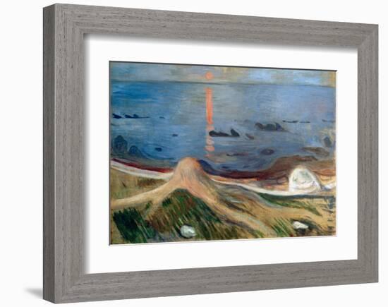 Beach Mysticism, 1892-Edvard Munch-Framed Giclee Print