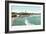 Beach, Narragansett Pier, Rhode Island-null-Framed Art Print