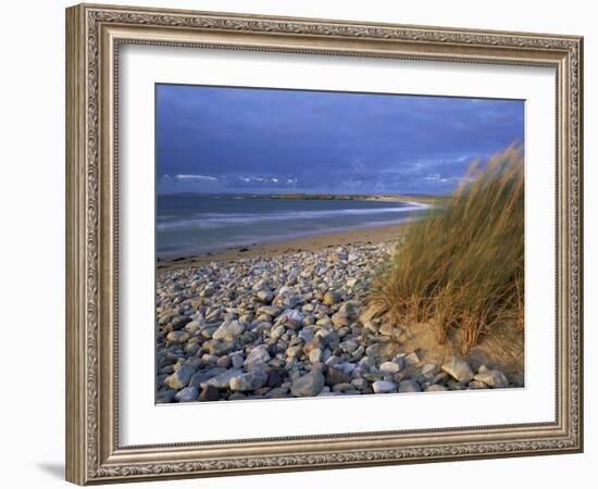 Beach Near Doogort, Achill Island, County Mayo, Connacht, Republic of Ireland, Europe-Patrick Dieudonne-Framed Photographic Print