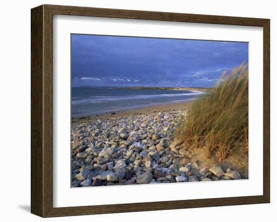 Beach Near Doogort, Achill Island, County Mayo, Connacht, Republic of Ireland, Europe-Patrick Dieudonne-Framed Photographic Print