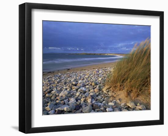 Beach Near Doogort, Achill Island, County Mayo, Connacht, Republic of Ireland, Europe-Patrick Dieudonne-Framed Photographic Print
