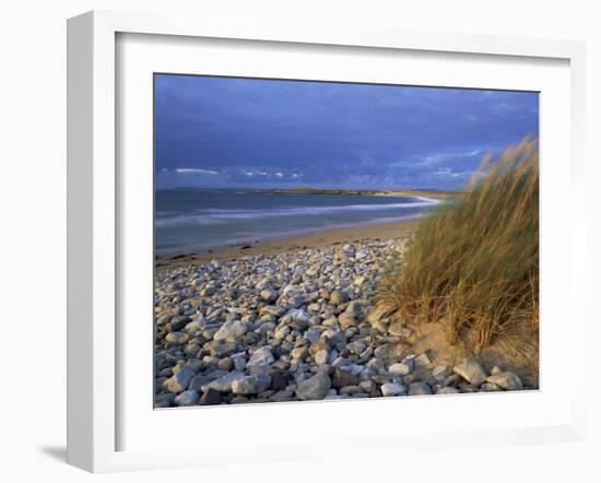 Beach Near Doogort, Achill Island, County Mayo, Connacht, Republic of Ireland, Europe-Patrick Dieudonne-Framed Photographic Print