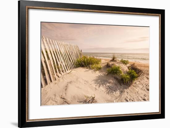 Beach Near Kitty Hawk, Outer Banks, North Carolina, United States of America, North America-Michael DeFreitas-Framed Premium Photographic Print