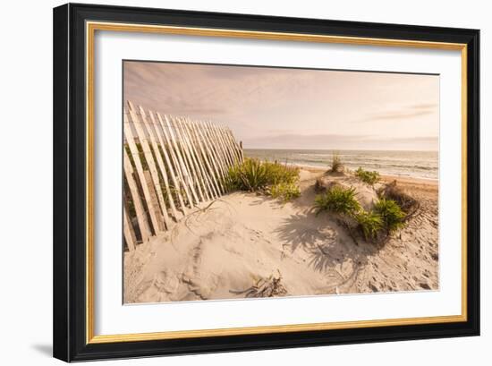 Beach Near Kitty Hawk, Outer Banks, North Carolina, United States of America, North America-Michael DeFreitas-Framed Photographic Print