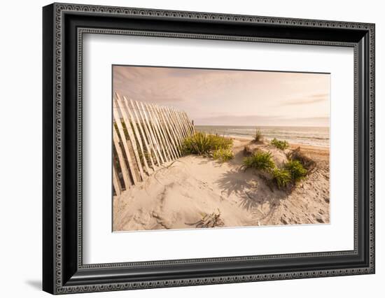 Beach Near Kitty Hawk, Outer Banks, North Carolina, United States of America, North America-Michael DeFreitas-Framed Photographic Print