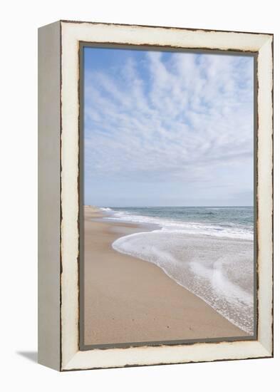 Beach Near Kitty Hawk, Outer Banks, North Carolina-Michael DeFreitas-Framed Premier Image Canvas