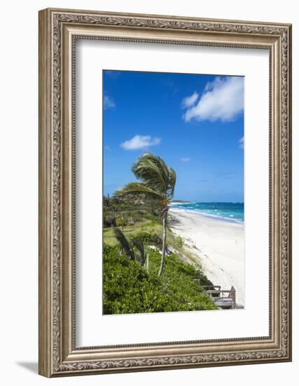 Beach near Nippers Bar, Great Guana Cay, Abaco Islands, Bahamas, West Indies, Central America-Jane Sweeney-Framed Photographic Print