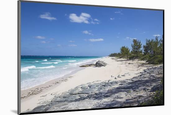 Beach near Nippers Bar, Great Guana Cay, Abaco Islands, Bahamas, West Indies, Central America-Jane Sweeney-Mounted Photographic Print