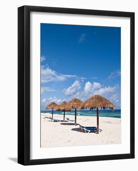 Beach Near Punta Morena, Isla De Cozumel (Cozumel Island), Cozumel, Mexico, North America-Michael DeFreitas-Framed Photographic Print