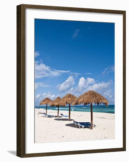 Beach Near Punta Morena, Isla De Cozumel (Cozumel Island), Cozumel, Mexico, North America-Michael DeFreitas-Framed Photographic Print