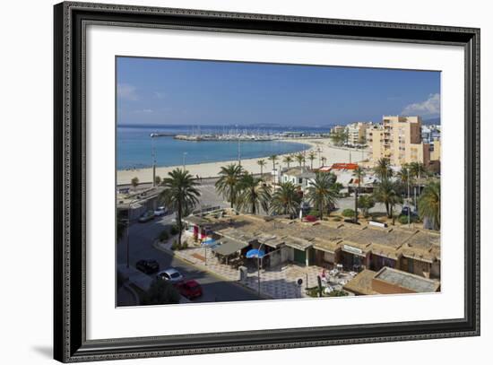 Beach of Can Pastilla, Majorca, Spain-Rainer Mirau-Framed Photographic Print