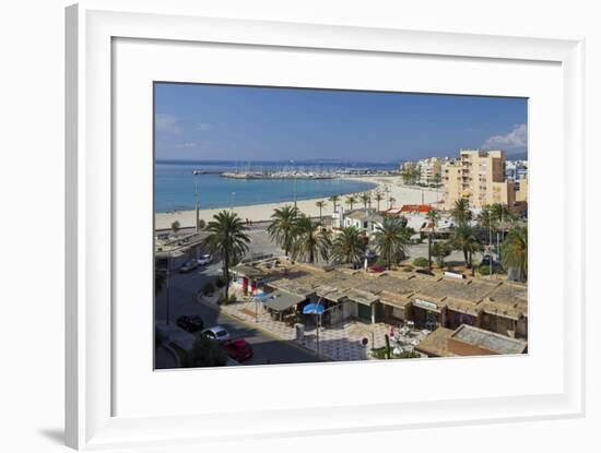 Beach of Can Pastilla, Majorca, Spain-Rainer Mirau-Framed Photographic Print