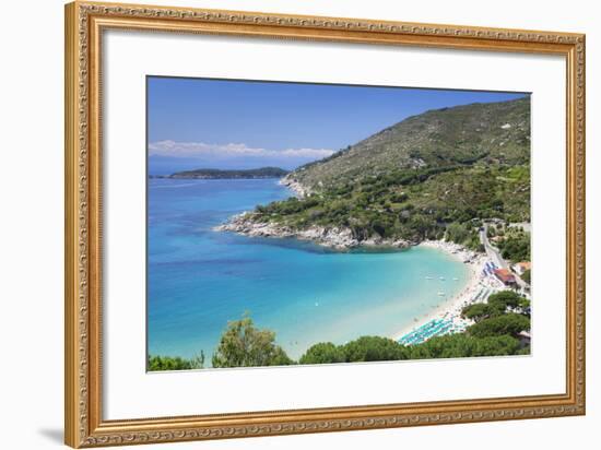 Beach of Cavoli, Island of Elba, Livorno Province, Tuscany, Italy-Markus Lange-Framed Photographic Print