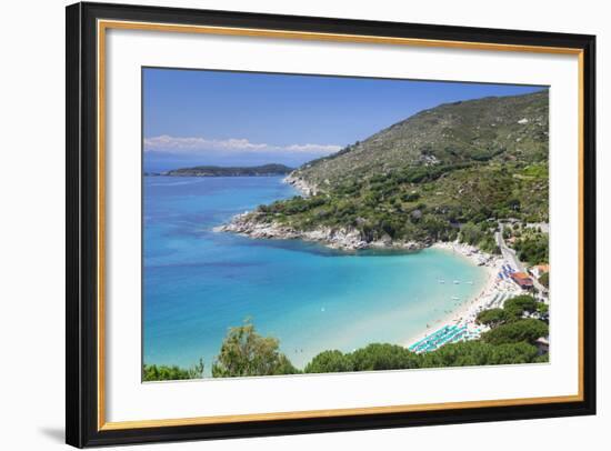 Beach of Cavoli, Island of Elba, Livorno Province, Tuscany, Italy-Markus Lange-Framed Photographic Print