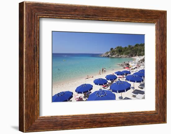 Beach of Cavoli, Island of Elba, Livorno Province, Tuscany, Italy-Markus Lange-Framed Photographic Print