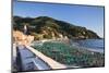 Beach of Levanto, Riviera De Levanto, Cinque Terre, Liguria, Italy-Markus Lange-Mounted Photographic Print